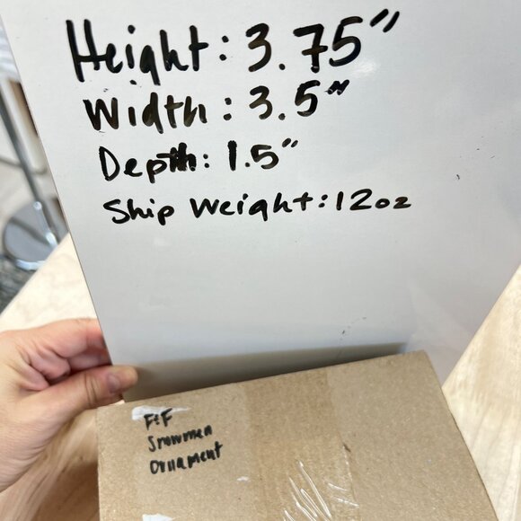 Fitz & Floyd Frosty Folks Skating Couple Christmas Ornament 3.75" - Picture 8 of 8